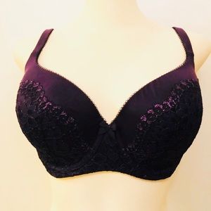 VS grape bra Body by Victoria NWT